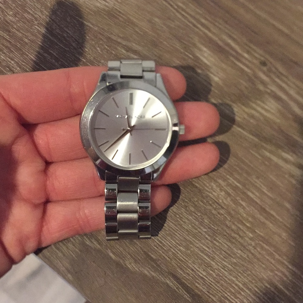 Silver Michael Kors watch